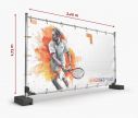 Mrežni banner za ograjo 340 x 173 cm - Fan Zone - Window2Print