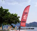 Classic Beach Flag Straight S - W2P - Zastava ob jezeru