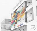 Mrežasti banner - Fan Zone - Tiskarna - Window2Print