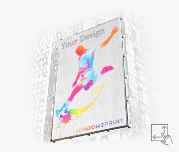 Mesh transparent - Banner po meri | Window2Print