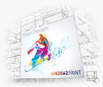 PVC reklamni transparent - Cerade po meri | Window2Print