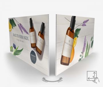 Dvostenska pločevina 3 mm, potiskana na obeh straneh - Window2Print