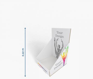 Kartonski pult 15,70 x 15,50 x 22,50 cm ✦ Window2Print
