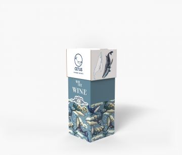 Pokrov Wine Box - ena steklenica - Catus | Window2Print