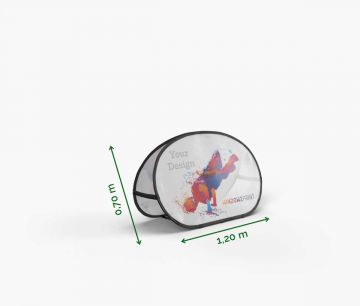 Pop-Up banner 120 x 70 cm - W2P